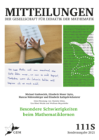 Besondere Schwierigkeiten beim Mathematiklernen. Leitlinie der Gesellschaft für Didaktik der Mathematik.