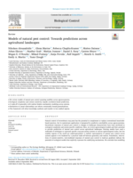 Models of natural pest control: Towards predictions across agricultural landscapes