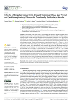 Effects of Regular Long-Term Circuit Training (Once per Week) on Cardiorespiratory Fitness in Previously Sedentary Adults