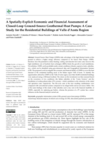 A Spatially-Explicit Economic and Financial Assessment of Closed-Loop Ground-Source Geothermal Heat Pumps: A Case Study for the Residential Buildings of Valle d’Aosta Region