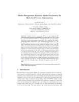 Multi-Perspective process model discovery for robotic process automation