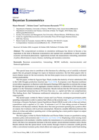 Bayesian Econometrics