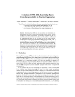 Evolution of OWL 2 QL knowledge bases: From inexpressibility to practical approaches