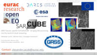 GRSS Tutorial: openEO and SAR2CUBE - Bringing SAR processing into the world of cloud computing.