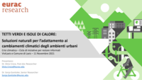 Tetti verdi e isole di calore: Soluzioni naturali per l'adattamento ai cambiamenti climatici degli ambienti urbani