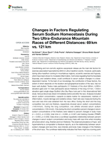 Changes in Factors Regulating Serum Sodium Homeostasis During Two Ultra-Endurance Mountain Races of Different Distances: 69km vs. 121km