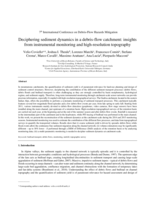 Deciphering sediment dynamics in a debris-flow catchment: Insights from instrumental monitoring and high-resolution topography