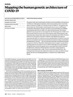 Mapping the human genetic architecture of COVID-19
