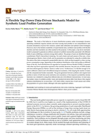 A Flexible Top-Down Data-Driven Stochastic Model for Synthetic Load Profiles Generation