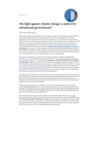 The fight against climate change: a matter for subnational governments!