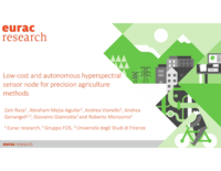 Low-cost and autonomous hyperspectral sensor node for precision agriculture methods