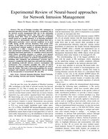 Experimental Review of Neural-Based Approaches for Network Intrusion Management