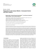 Depression in the Iranian Elderly: A Systematic Review and Meta-Analysis
