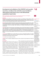 Development and validation of the PORTRET tool to predict recurrence, overall survival, and other-cause mortality in older patients with breast cancer in the Netherlands: a population-based study
