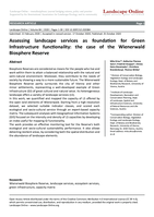 Assessing landscape services as foundation for Green Infrastructure functionality: the case of the Wienerwald Biosphere Reserve