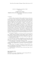 Community Music: Perspectives on a new model for music education and social change in Italy