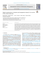 Digital transformation in business and management research: An overview of the current status quo