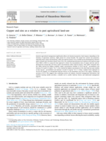 Copper and zinc as a window to past agricultural land-use