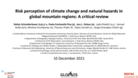 Risk perception of climate change and natural hazards in global mountain regions: A critical review