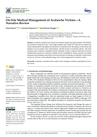 On-Site Medical Management of Avalanche Victims—A Narrative Review