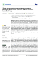 Tourist and Viral Mobilities Intertwined: Clustering COVID-19-Driven Travel Behaviour of Rural Tourists in South Tyrol, Italy