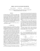 MORB: A Multi-Scale Binary Descriptor