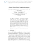 Residual Stacked RNNs for Action Recognition