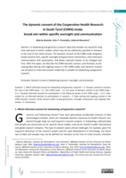 The dynamic consent of the Cooperative Health Research in South Tyrol (CHRIS) study: broad aim within specific oversight and communication