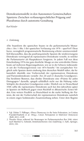 Demokratiemodelle in den Autonomen Gemeinschaften Spaniens: Zwischen verfassungsrechtlicher Prägung und Pluralismus
