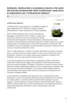 Ambiente, biodiversità e ecosistema entrano a far parte dei principi fondamentali della Costituzione: quali sono le implicazioni per l’ordinamento italiano?