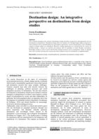 Destination Design: An integrative perspective on destinations from design studies