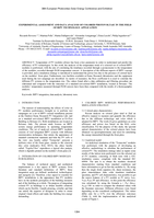 Experimental Assessment and Data Analysis of Colored Photovoltaic in the Field of BIPV Technology Application