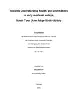 Towards understanding health, diet and mobility in early medieval valleys, South Tyrol (Alto Adige-Südtirol) Italy