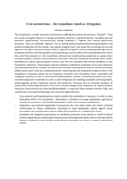 Cross sectoral issues - the Carpathians valued as a living place