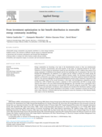 From investment optimization to fair benefit distribution in renewable energy community modelling