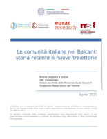 Inquadramento della situazione socio-giuridica, culturale ed economica delle comunità italiane in Slovenia, Croazia e Bosnia Erzegovina e nuove prospettive [In:&nbsp;Le comunità italiane nei Balcani: storia recente e nuove traiettorie. - Ricerca congiunta a cura di OBC Transeuropa Istituto sui Diritti delle Minoranze-Eurac Research Fondazione Museo storico del Trentino, pp. 80-123.]