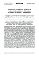 Contribution to the floristic knowledge of eastern Irpinia and Vulture-Melfese area (Campania and Basilicata, southern Italy)