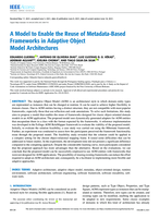 A Model to Enable the Reuse of Metadata-Based Frameworks in Adaptive Object Model Architectures