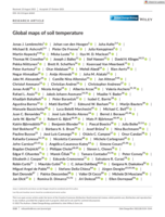 Global maps of soil temperature