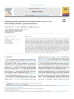 Modelling thermal insulation investment choice in the EU via a behaviourally informed agent-based model