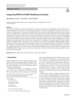 Integrating BPMN and DMN: Modeling and Analysis