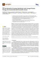 On the Retrofit of Existing Buildings with Aerogel Panels: Energy, Environmental and Economic Issues