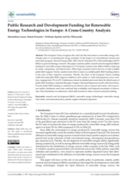 Public Research and Development Funding for Renewable Energy Technologies in Europe: A Cross-Country Analysis