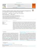 Towards a sediment transfer capacity index of rock glaciers: Examples from two catchments in South Tyrol (Eastern Italian Alps)