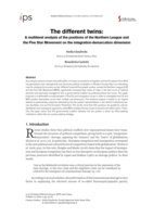 The different twins: A multilevel analysis of the positions of the Northern League and the Five Star Movement on the integration-demarcation dimension