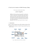 A Tool for the Analysis of DMN Decision Tables