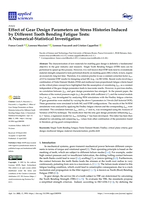 Effect of Gear Design Parameters on Stress Histories Induced by Different Tooth Bending Fatigue Tests: A Numerical-Statistical Investigation