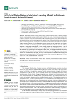 A Hybrid Water Balance Machine Learning Model to Estimate Inter-Annual Rainfall-Runoff