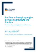 Resilience through synergies between agriculture and tourism. A comparison of two contrasting trajectories in the Tyrolean Alps