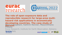 The role of open exposure data and reproducible research for large-area multi-hazard risk applications in economically developing countries: The case study of Burundi